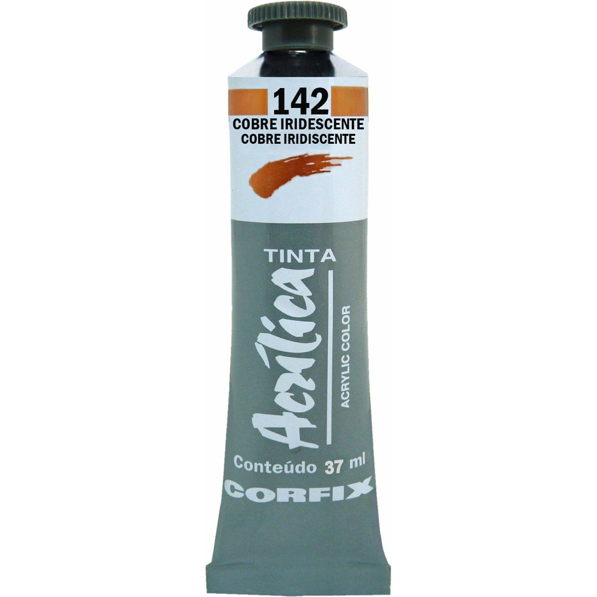 Tinta Acrílica Corfix 37ml Metálica - 81037