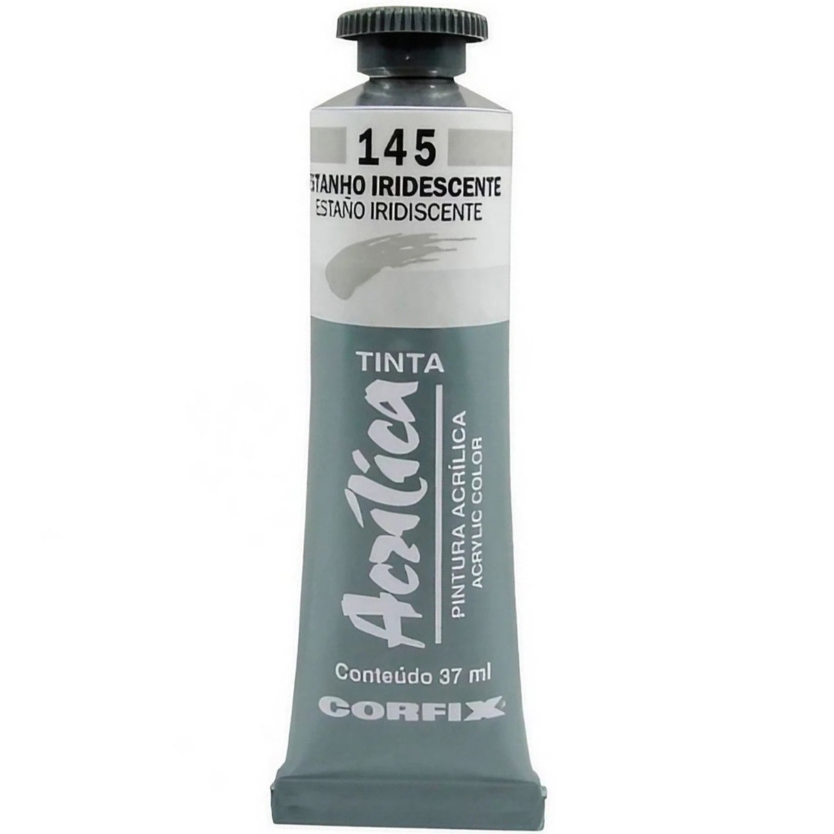 5965-tinta-acrylic-color-corfix-37ml-metalica-145---estanho-iridescente-337594