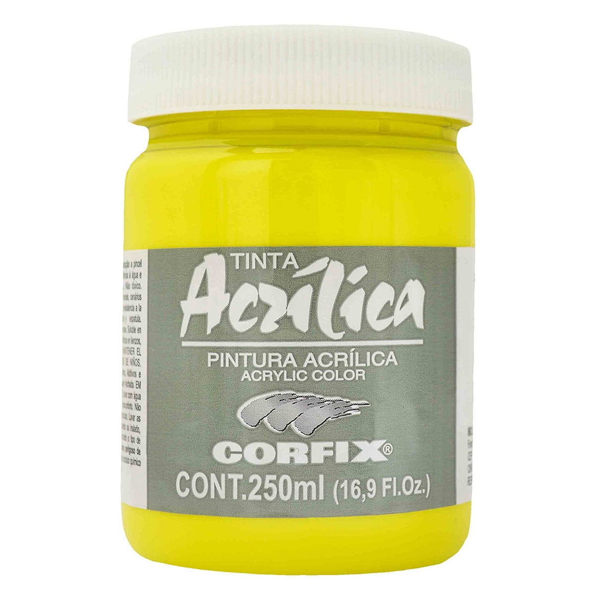 Tinta Acílica Corfix 250ml G1 046 - Amarelo Brilhante