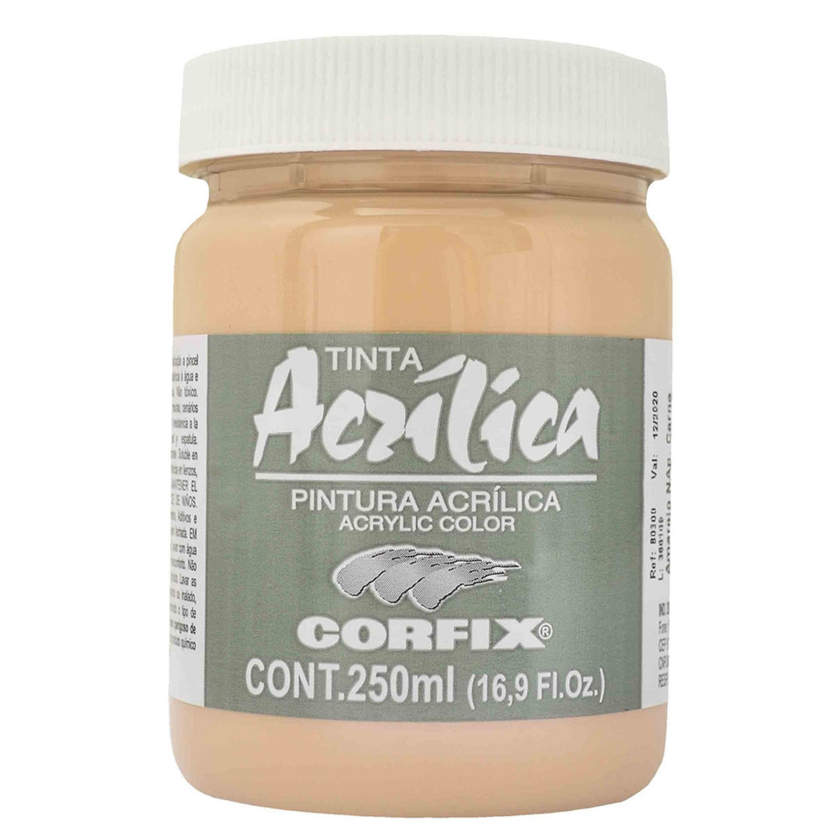 Tinta Acílica Corfix 250ml G1 046 - Amarelo Brilhante