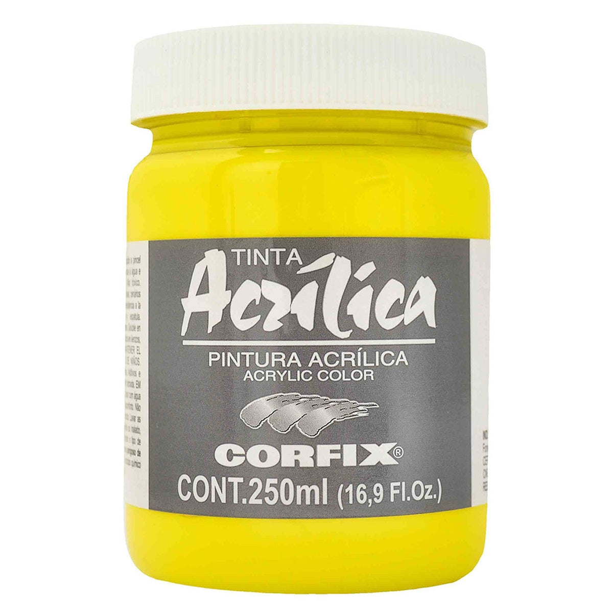 Tinta Acílica Corfix 250ml G1 046 - Amarelo Brilhante