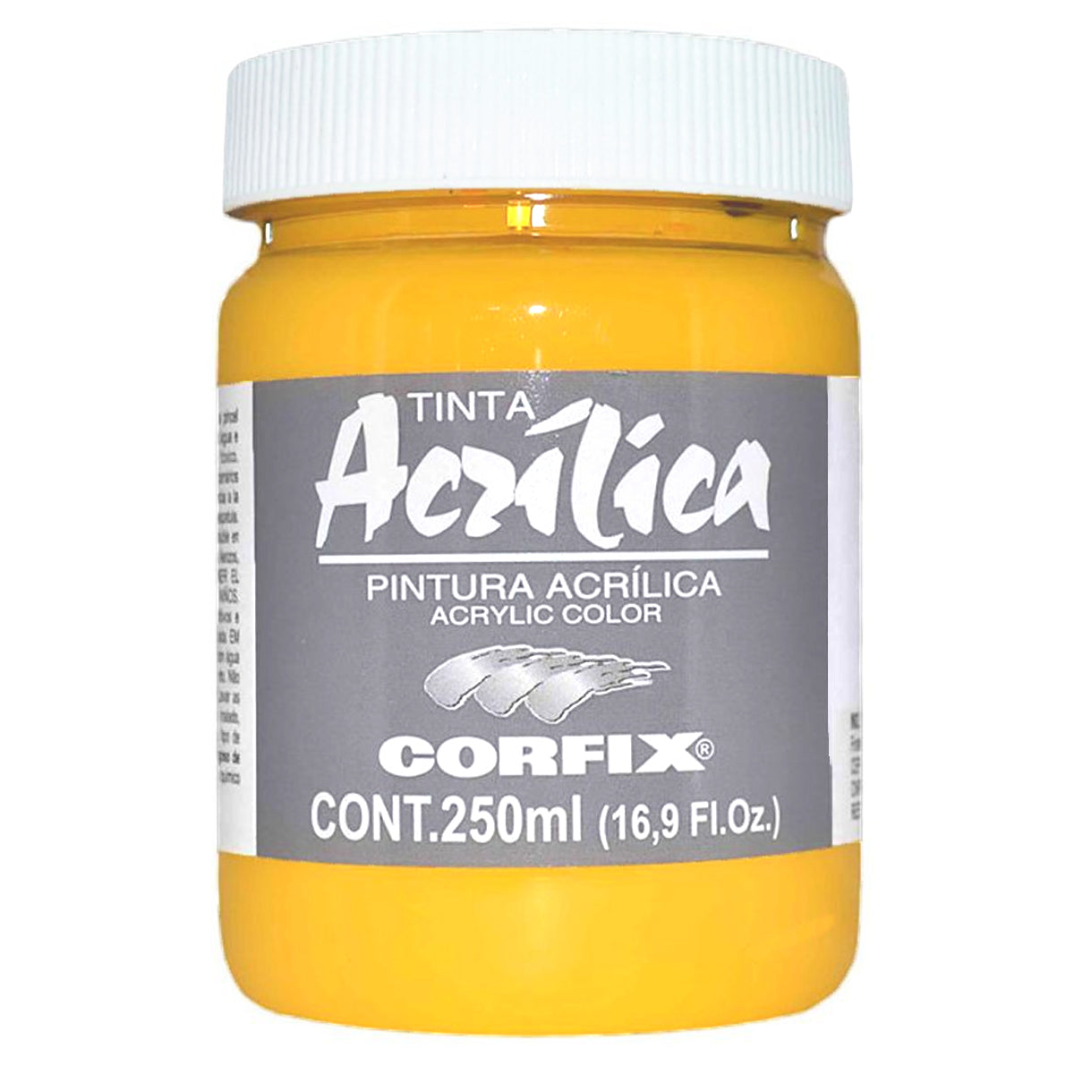 Tinta Acílica Corfix 250ml G1 046 - Amarelo Brilhante