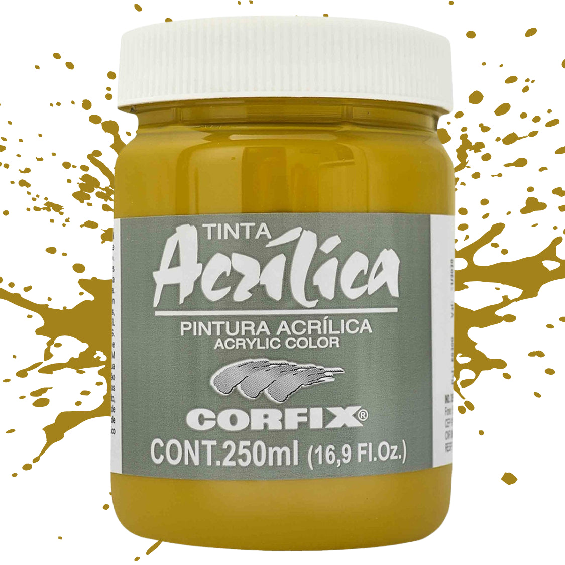 Tinta Acílica Corfix 250ml G1 052 - Amarelo Indiano