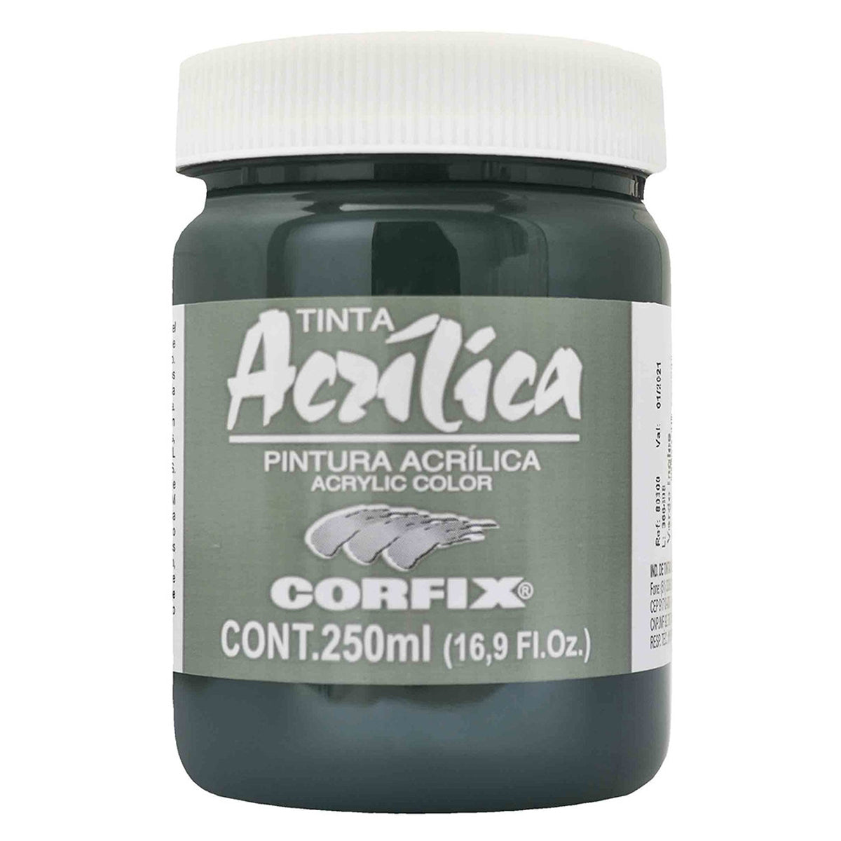Tinta Acílica Corfix 250ml G1 046 - Amarelo Brilhante