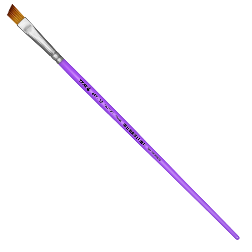 Pincel Chanfrado Tigre 447 Sintético