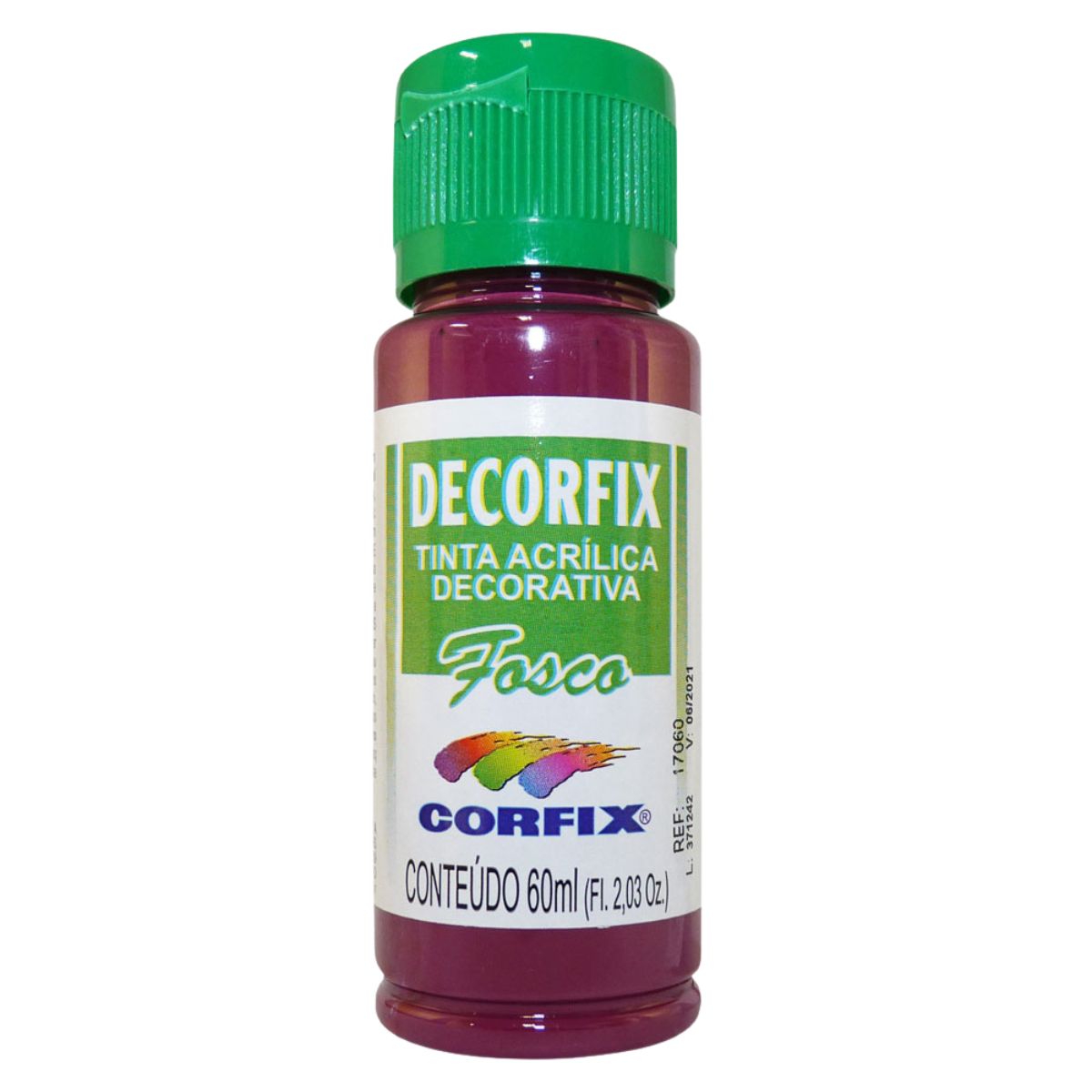 Tinta Acrílica Decorfix Corfix Fosca 60ml - 17060