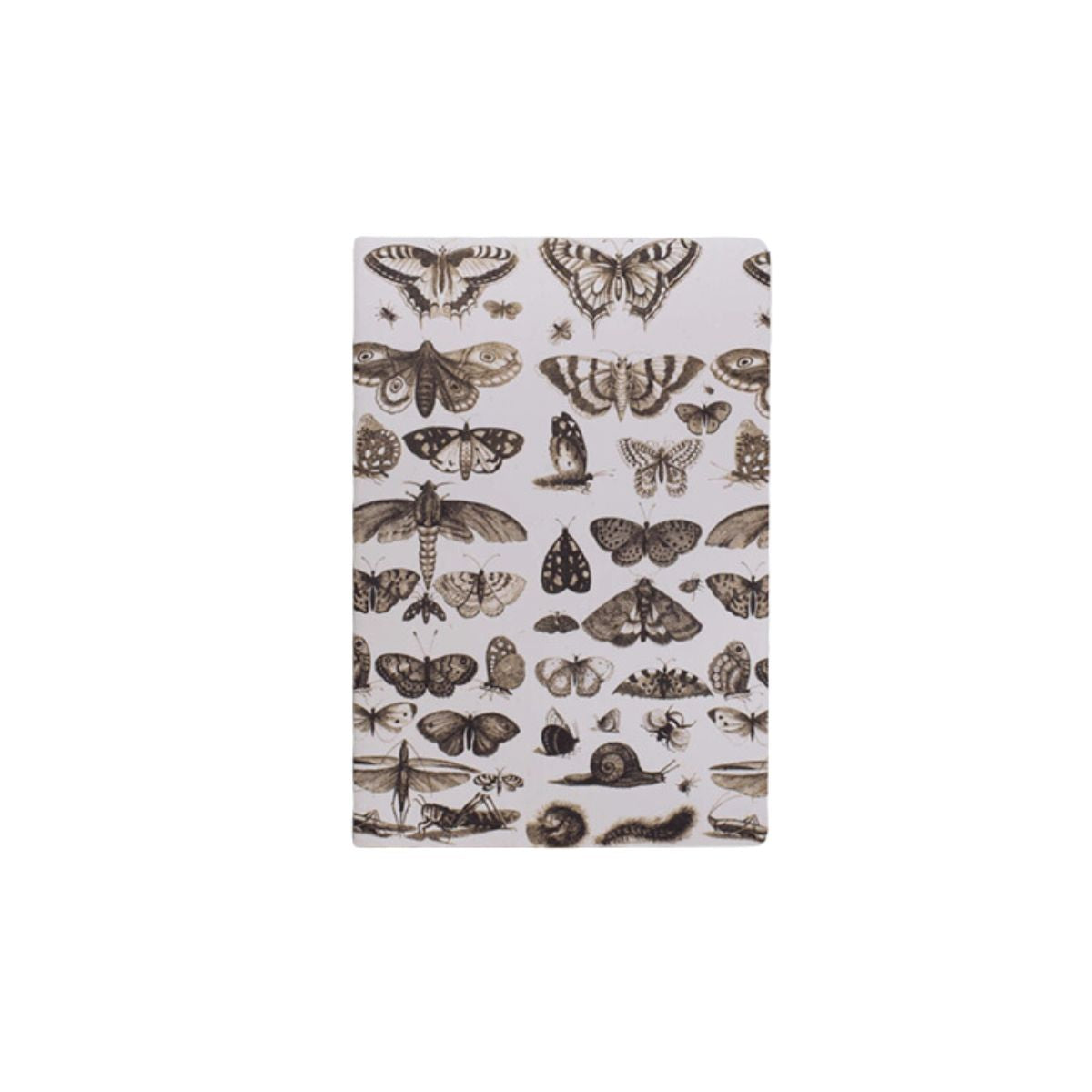 Caderno Journal Folk Books 13,5x9 sem Pauta Insetos 