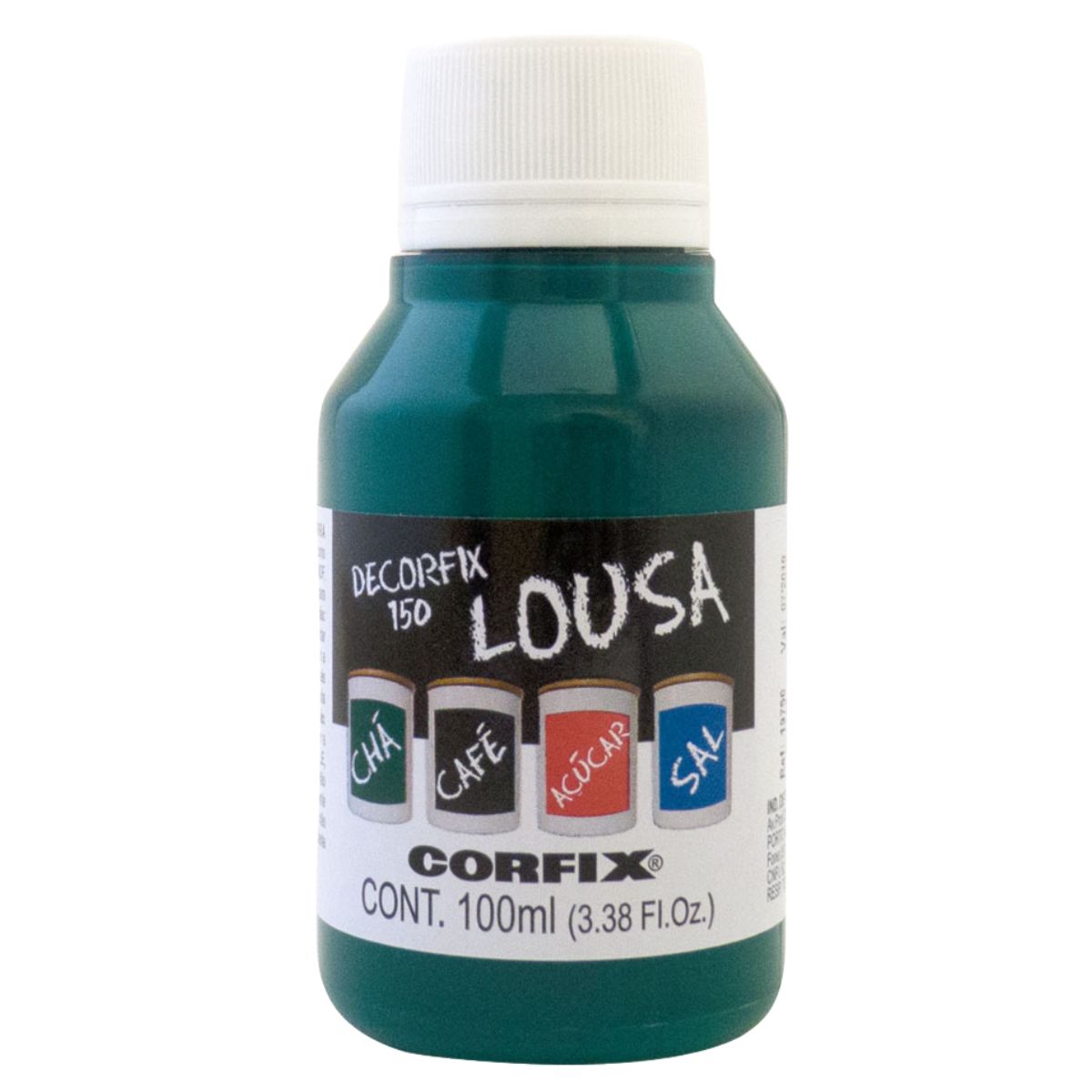 Tinta Decorfix 150 Corfix Lousa 100ml - 19750