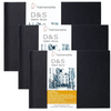Bloco De Desenho Hahnemuhle Sketch Book D&s 140g/m² Paisagem Preto