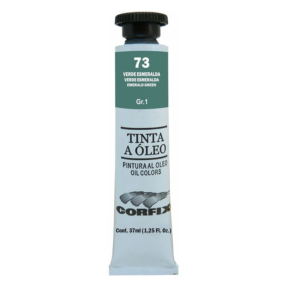 6136-tinta-oleo-corfix-37ml-g1-073---verde-esmeralda-324182