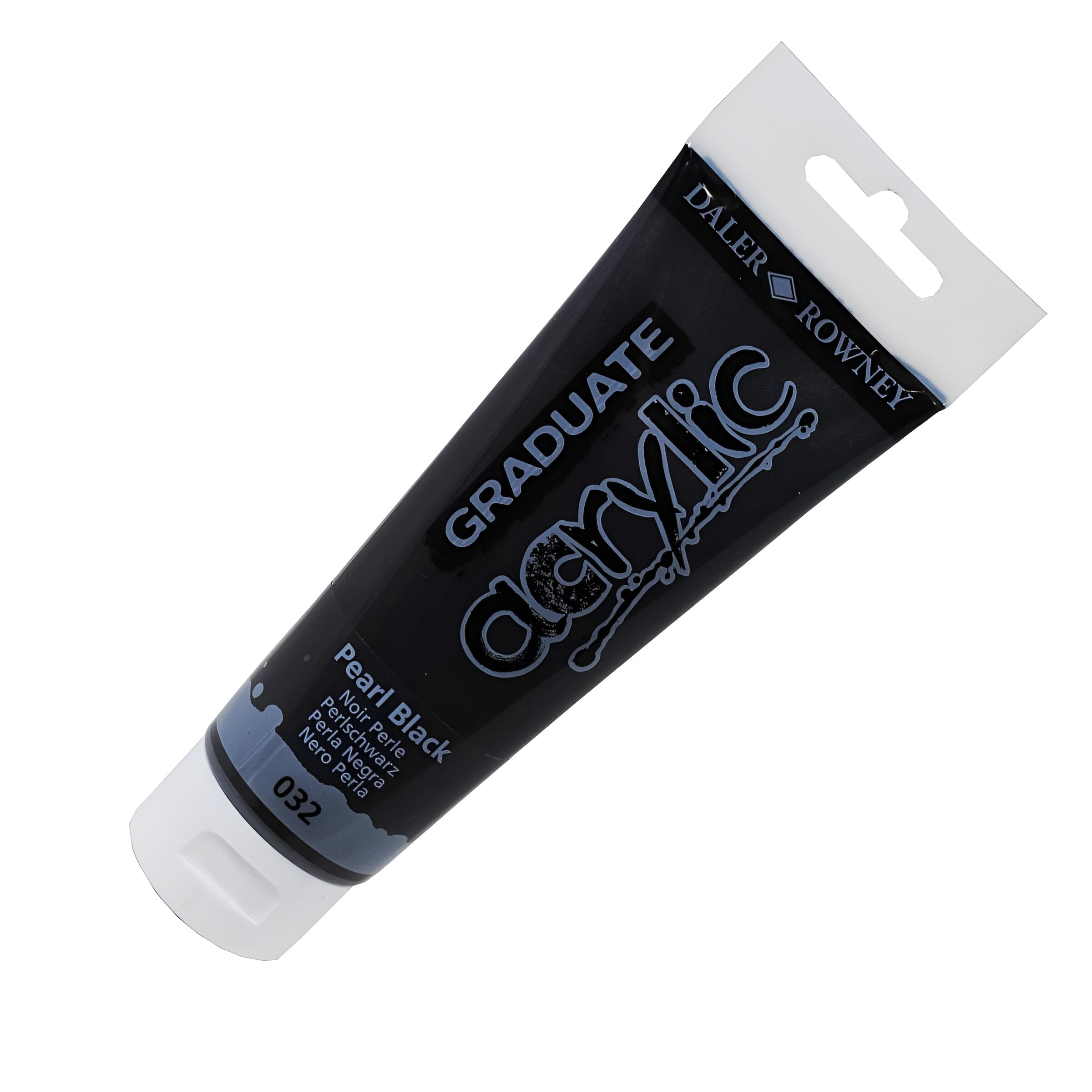 Tinta Acrílica Graduate 120ml Daler & Rowney - 032 Pearl Black