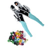 Kit de Ilhoses Standard Eyelets Tons de Azul 60 Peças - We R Memory Keepers