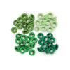 Kit de Ilhoses Standard Eyelets Tons de Verde 60 Peças - We R Memory Keepers