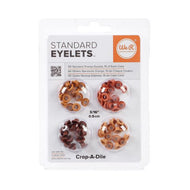 Kit de Ilhoses Standard Eyelets Tons de Laranja 60 Peças - We R Memory Keepers