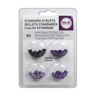 Kit de Ilhoses Standard Eyelets Tons de Roxo 60 Peças - We R Memory Keepers