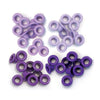 Kit de Ilhoses Standard Eyelets Tons de Roxo 60 Peças - We R Memory Keepers