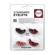 Kit de Ilhoses Standard Eyelets Tons de Vermelho 60 Peças - We R Memory Keepers