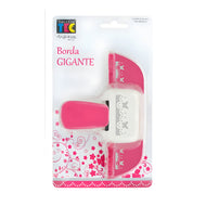 Furador de Papel Alavanca Scrapbook Borda Contínua Gigante Borboleta 12x45mm - Toke e Crie