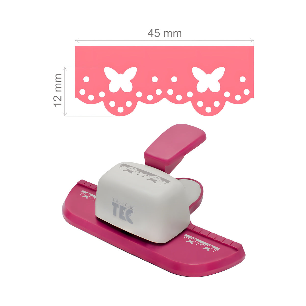 Furador Borda Gigante Fbga04 Borboleta