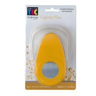 Furador de Papel Alavanca Scrapbook Gigante Plus Círculo 62mm Escalope - Toke e Crie