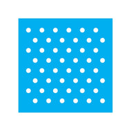 Stencil Opa 14x14cm - Poá Grande - 1060