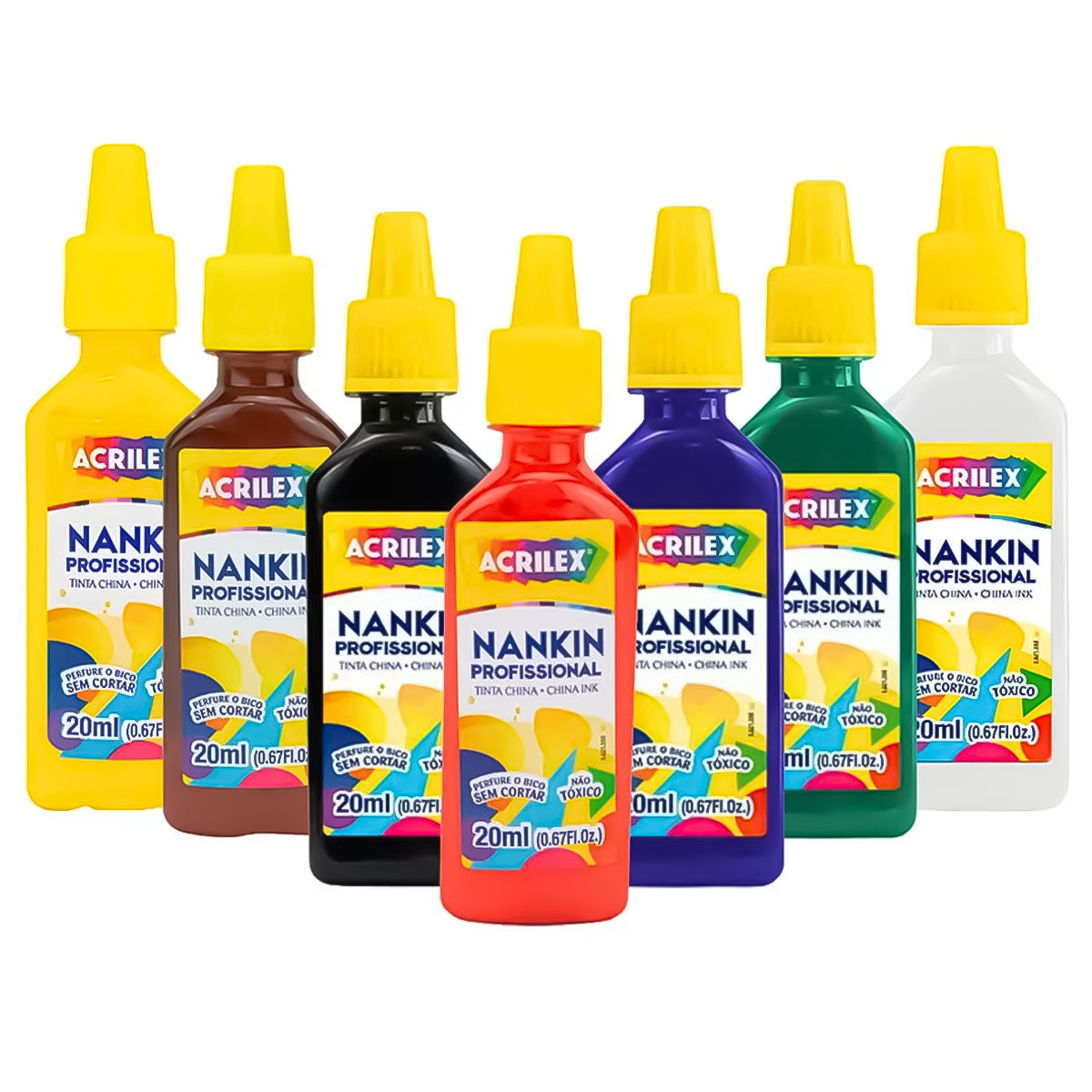 Tinta Nankin Profissional Acrilex 20ml 