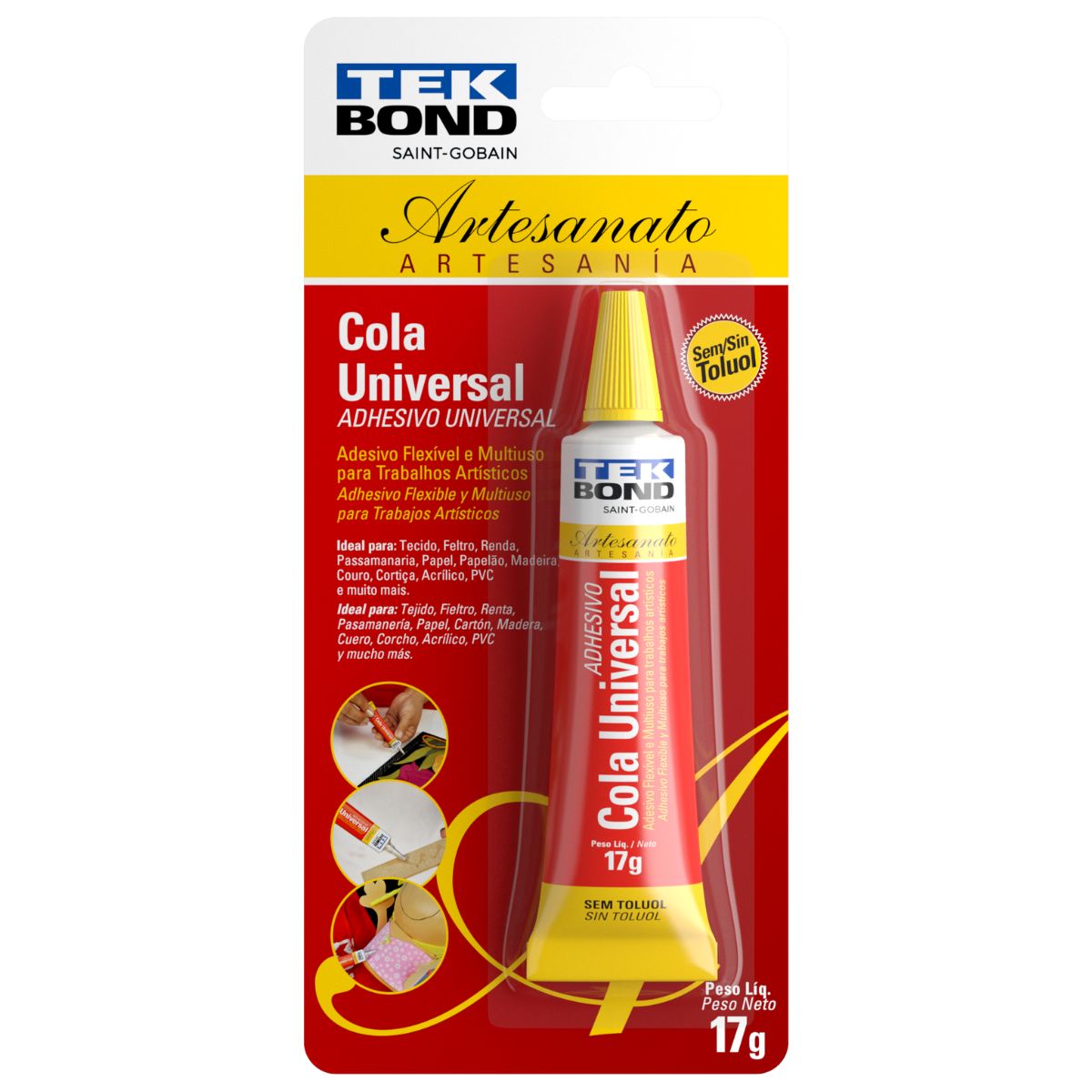 Cola Universal Artesanato Tekbond 17g