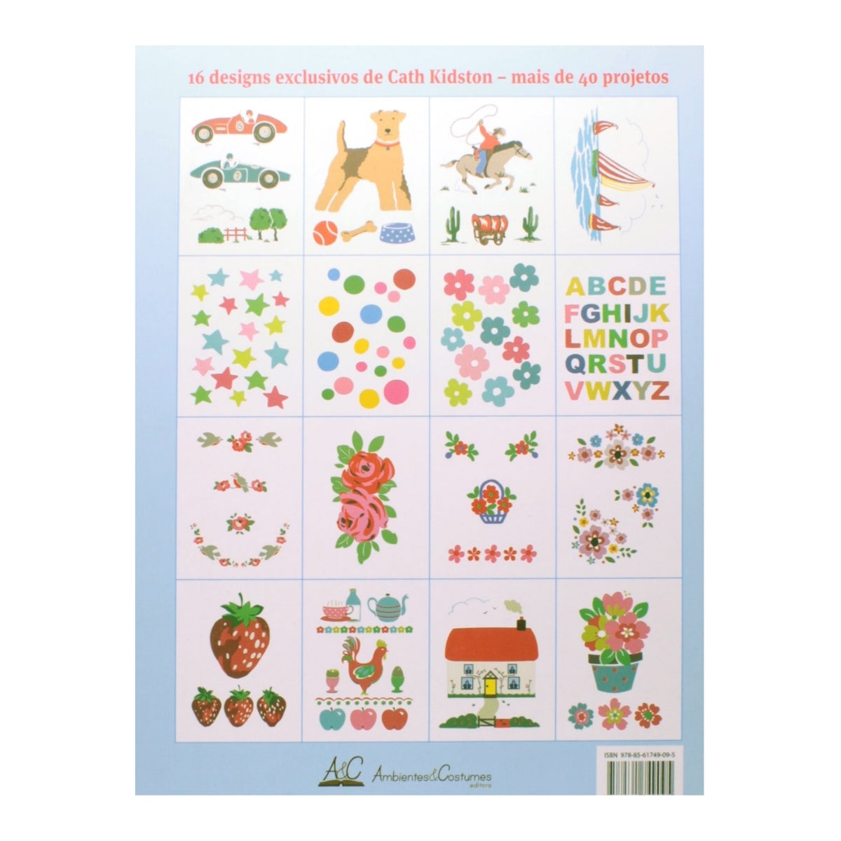 Livro Faça! - Trabalhos de Aplicações e Patchwork - Ambientes & Costumes