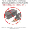 Ponta para Pirografo Palante Fn-1-m Média com Rosca para Modelos Em