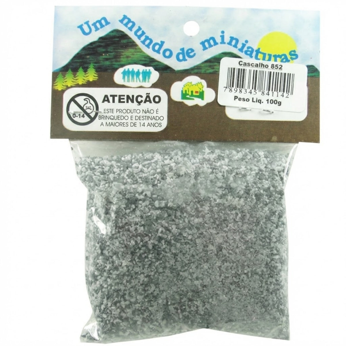 Miniatura para Maquete Cascalho 100gr 852 - Minitec