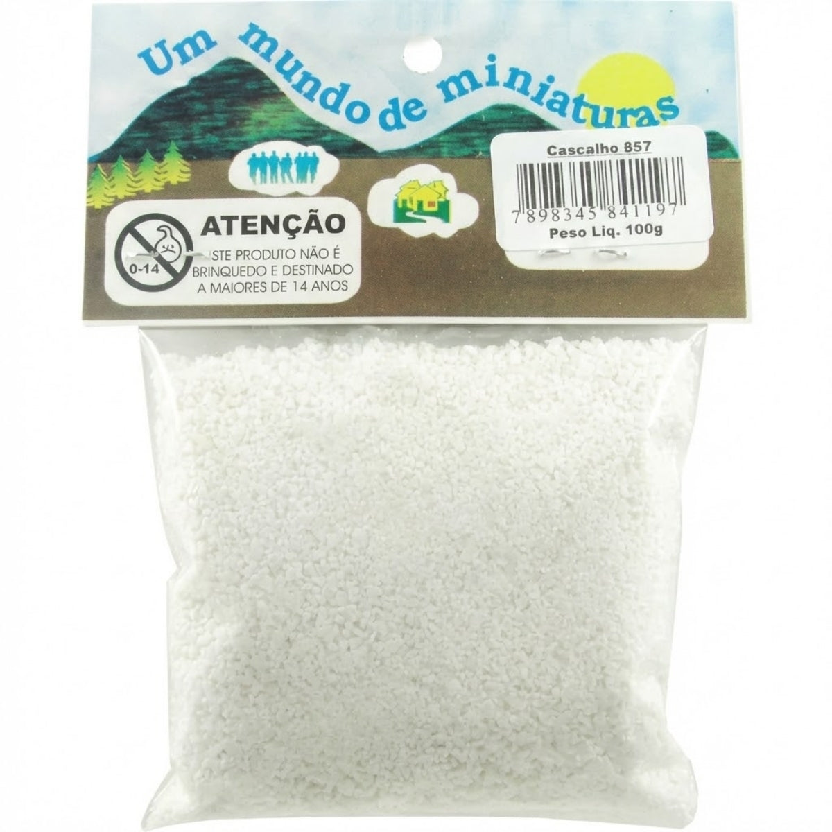 Miniatura para Maquete Cascalho 100gr 857 - Minitec