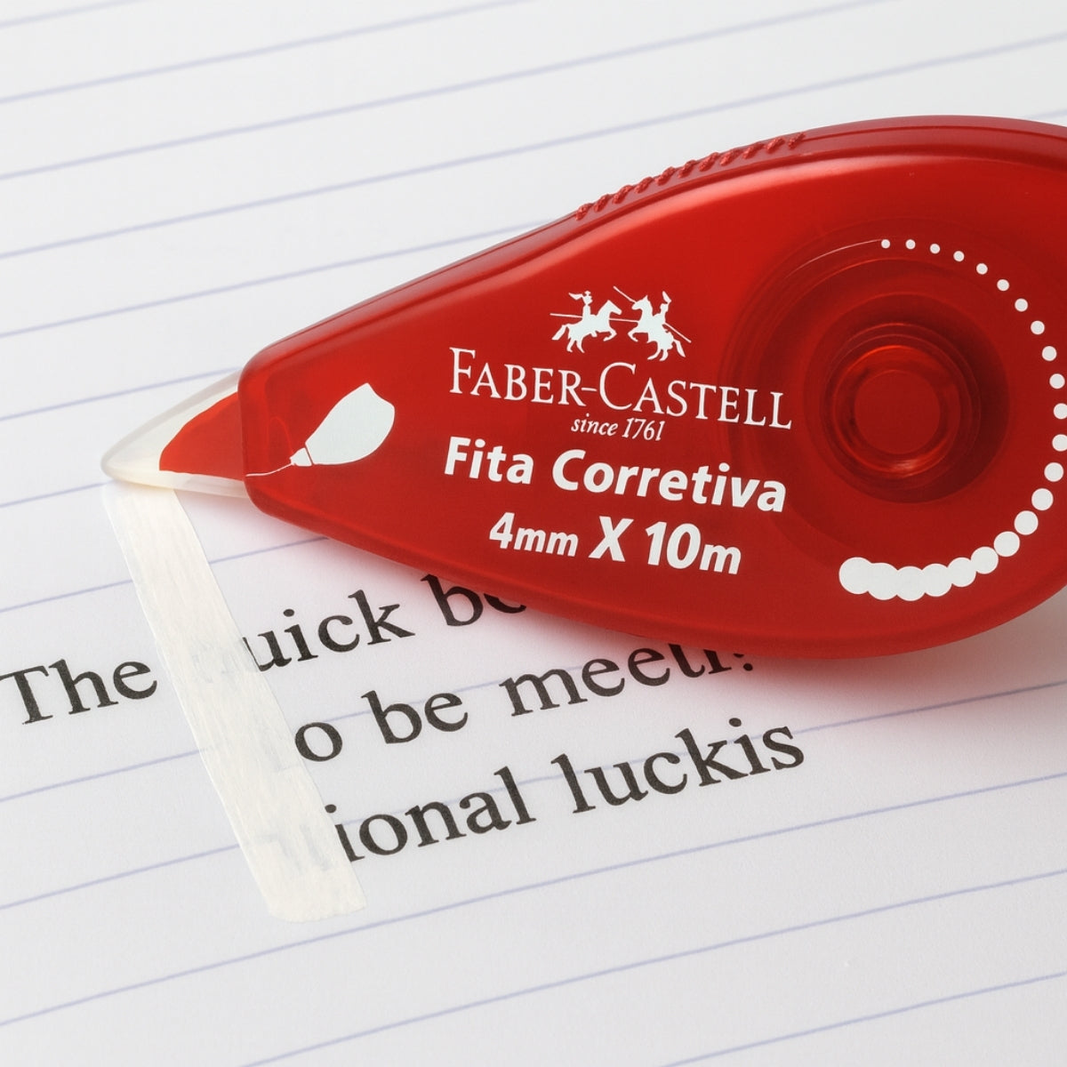 Fita Corretiva 4 Mm X 10 M - Faber-castell Of/7072