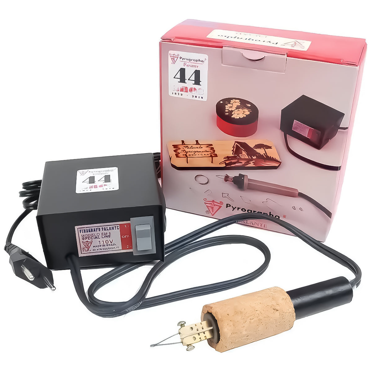 Pirografo Elétrico Palante Em-5 110v Modelo Standard com Controle de Potência