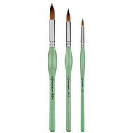Kit Pincéis Ergonômicos Condor 403 Redondo 3 Unidades