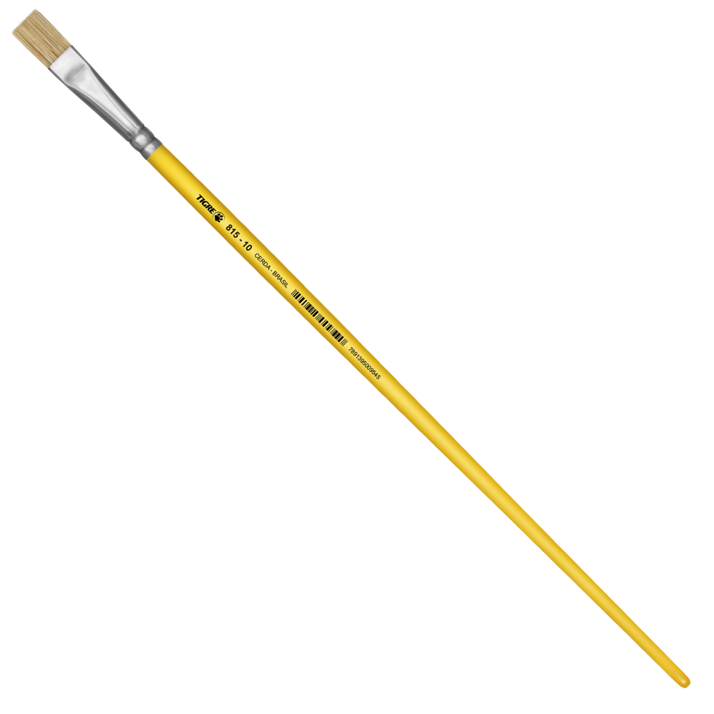 Pincel Chato Tigre 815 Artesanato