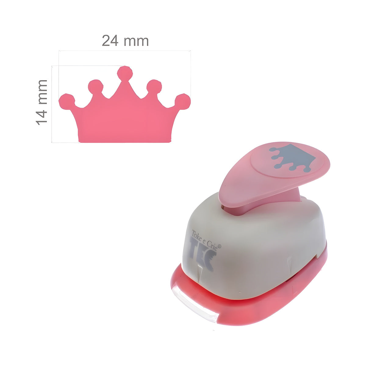 Furador com Alavanca Jumbo Fja079 Coroa Toke e Crie