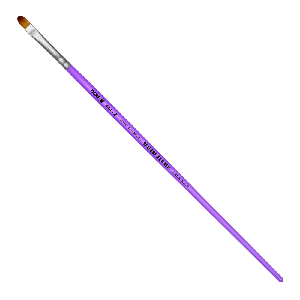 Pincel Filbert Tigre 444 Língua de Gato