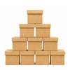 Caixa Tampa Sapato Mdf Cru 5x5x5cm com 10 Unidades