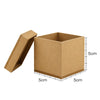 Caixa Tampa Sapato Mdf Cru 5x5x5cm com 10 Unidades