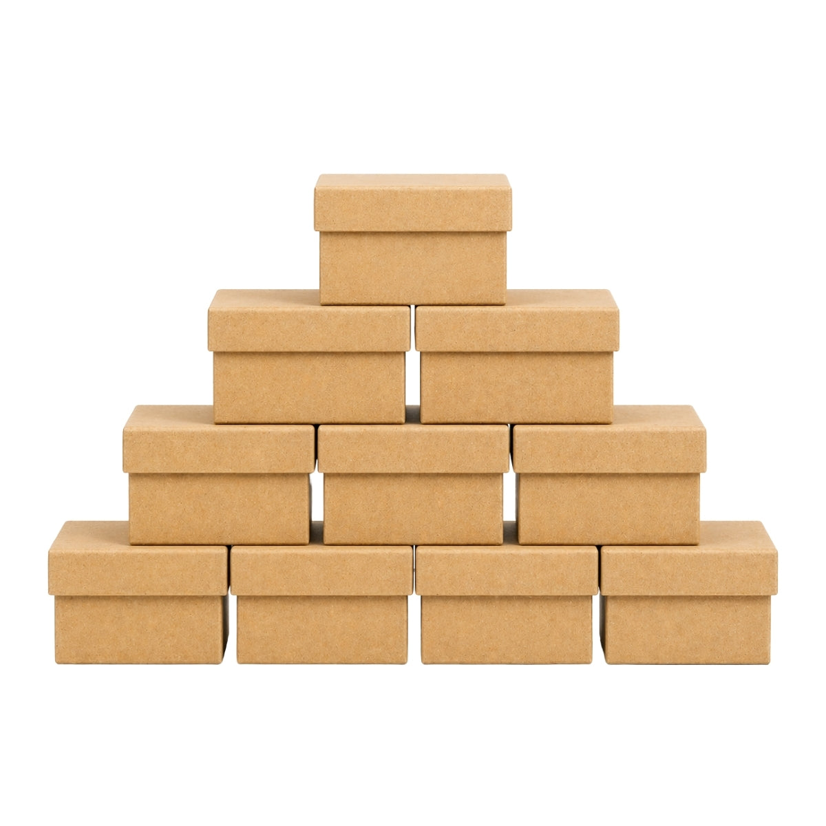 Caixa Tampa Sapato Mdf Cru 9x9x5cm com 10 Unidades