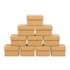 Caixa Tampa Sapato Mdf Cru 9x9x5cm com 10 Unidades