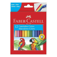Estojo Caneta Hidrográfica 12 Cores - Faber-castell 15.0112Czf