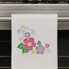 Stencil Opa 14x14cm - Cantoneira Flores Iii - 1136