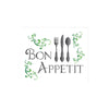 Stencil Opa 20x25cm - Bon Appetit - 1153