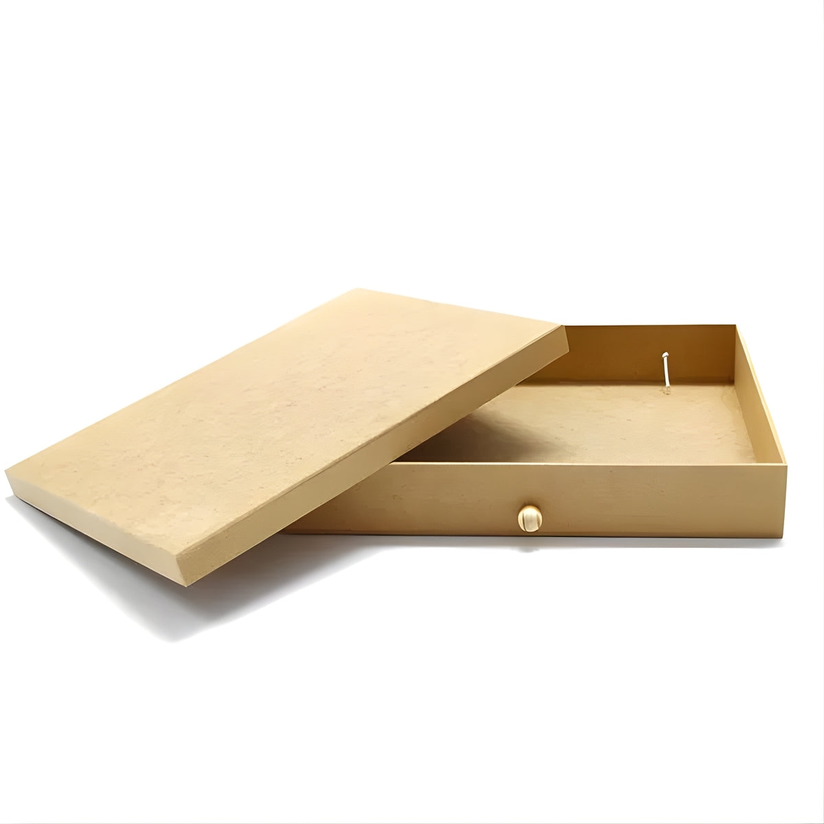 Caixa com Elástico para Sulfite A4 Mdf Cru 31x22x4cm