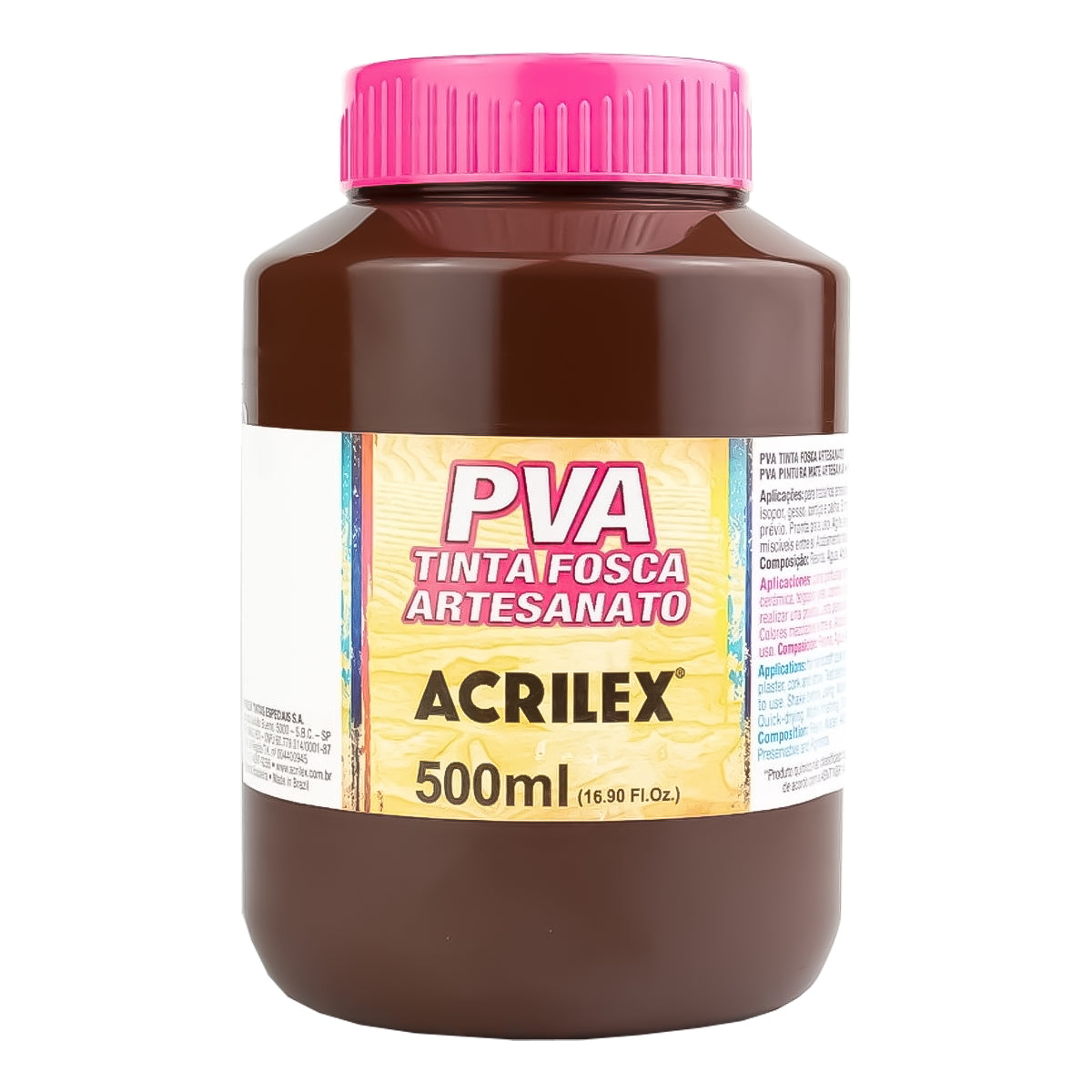 74414-tinta-pva-para-artesanato-acrilex-fosca-500ml-814---chocolate-362937