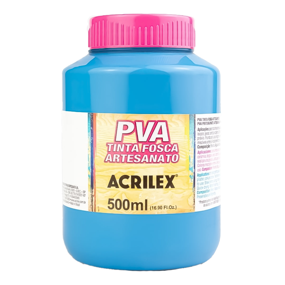 Tinta Pva para Artesanato Acrilex Fosca 500ml
