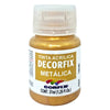 Tinta Acrílica Decorfix Corfix Metálica 37ml - 16040