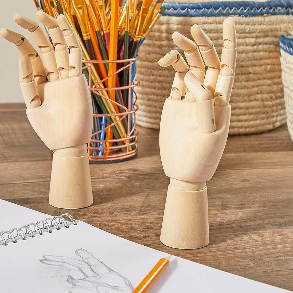 Manequim Articulado Sinoart 30cm Mão Esquerda