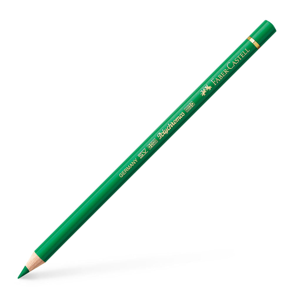 7734-lapis-faber-castell-polychromos---163-verde-esmeralda-509661